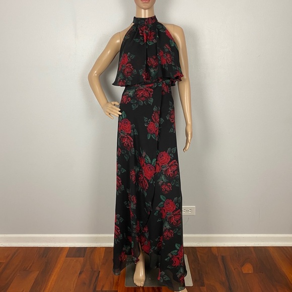 NEW LOVERS + FRIENDS REVOLVE FLORAL PRINT MAXI DRESS - Picture 2 of 7